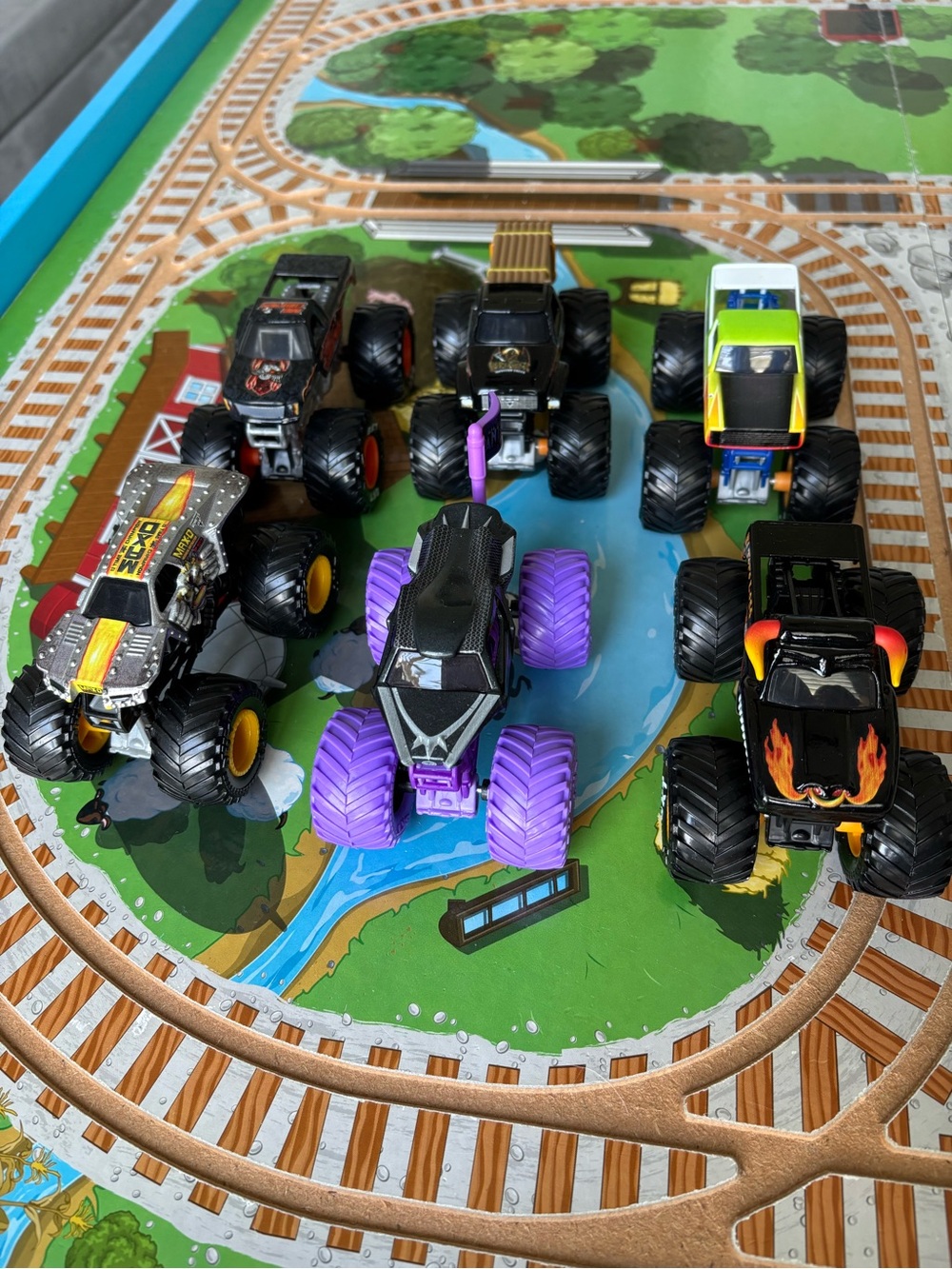 Monster Jam Trucks 1:64 Bundle of Six